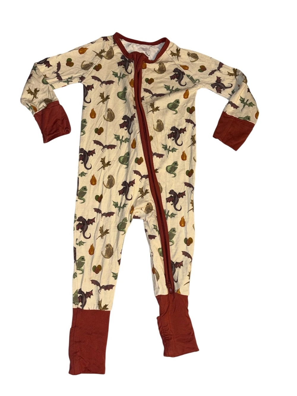 Little crowns & capes one piece pajama